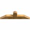 Ekena Millwork Portland Rough Sawn Timber Gable Bracket, Western Red Cedar, 48"W x 14"H x 4"D x 6"F, 7/12 Pitch GBW048X14X0406POR00RWR - alternate 3